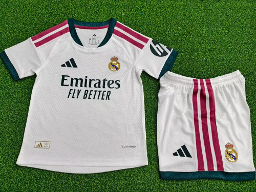 26-27 RMA Home Player Version Kids Soccer Jersey (球员童装)