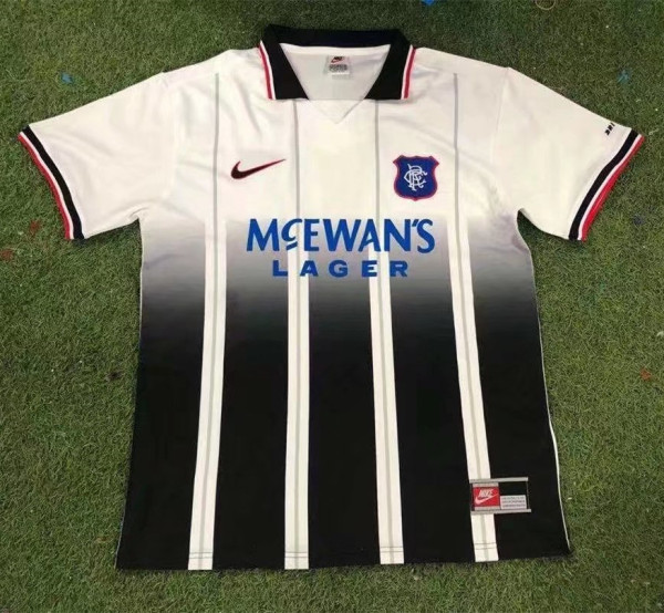 1997-1999 Rangers Away Retro Soccer Jersey
