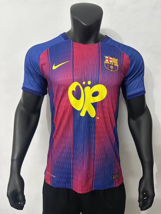 25-26 BAR Home Special Edition Player Version Soccer Jersey