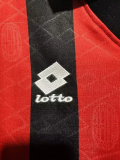 1993-1994 ACM UCL Version Retro Soccer Jersey