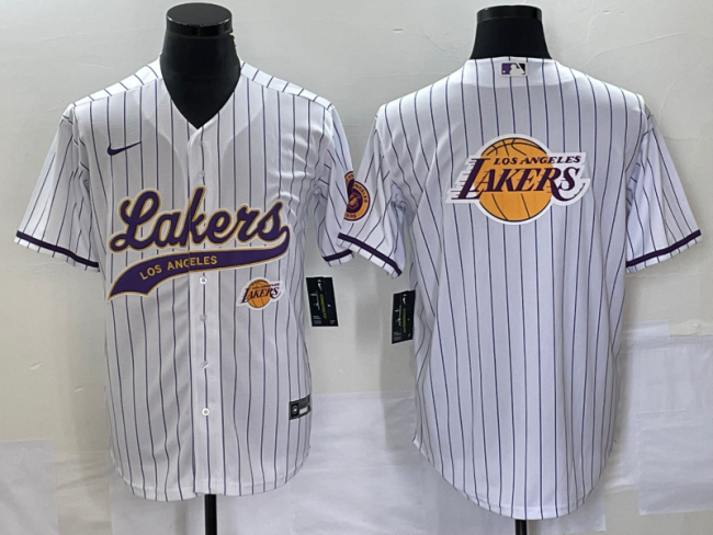 2025 MLB Los Angeles Lakers New Pattern Jersey
