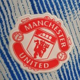 21-22 Man Utd  Away Fans Soccer Jersey