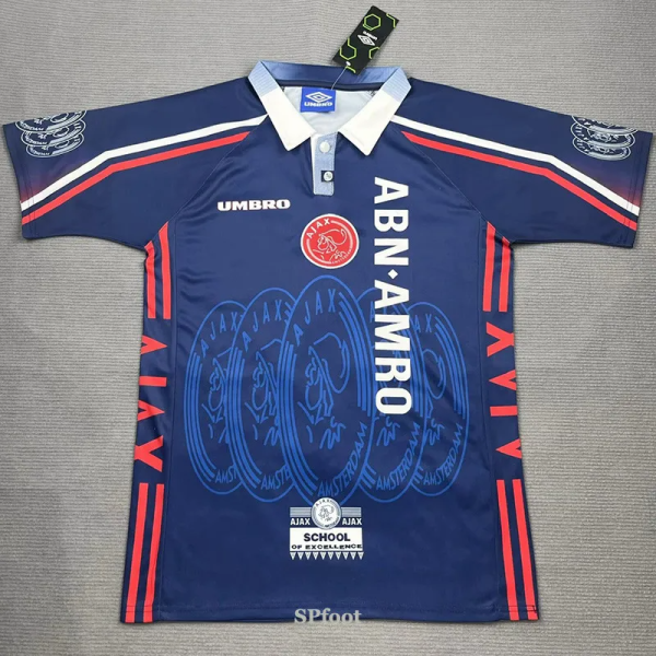 1997-1998 Ajax Away Retro Soccer Jersey