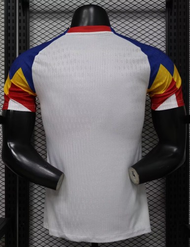 26-27 Romania Blue White Special Edition Player Version Soccer Jersey
