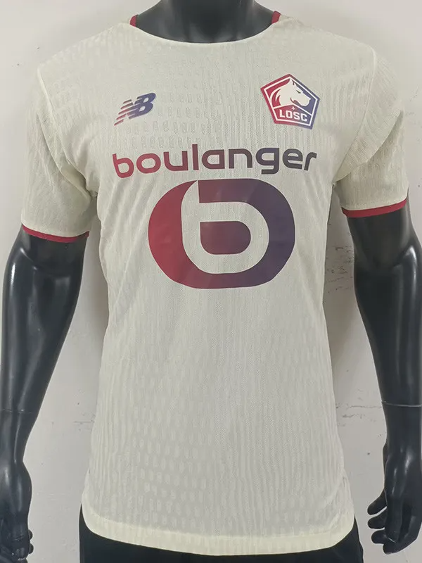 25-26 Lille Away Player Version Soccer Jersey