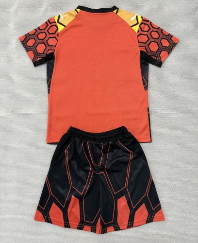 26-27 Marseille Orange GoalKeeper Adult Suit