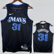 23-24 Dallas Mavericks THOMPSON #31 Black City Edition Top Quality Hot Pressing NBA Jersey