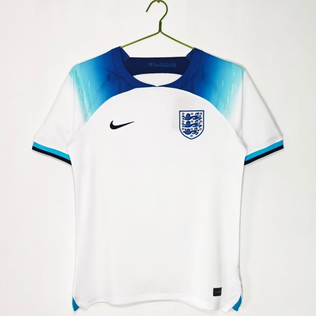 2022 England Home Retro Soccer Jersey