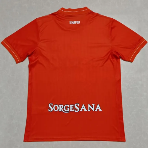 25-26 Napoli Orange Goalkeeper Fans Soccer Jersey