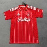 25-26 Nottingham Forest Home Fans Soccer Jersey  *带前广告