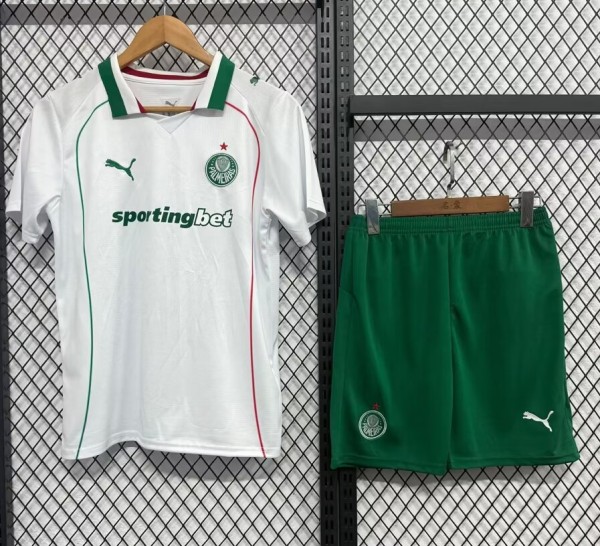 26-27 Palmeiras Away Kids Soccer Jersey