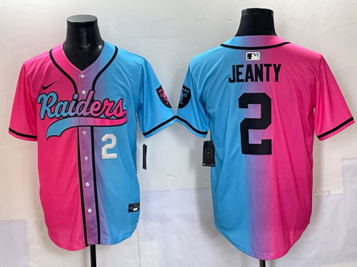 2025 MLB Las Vegas Raiders New Pattern Jersey