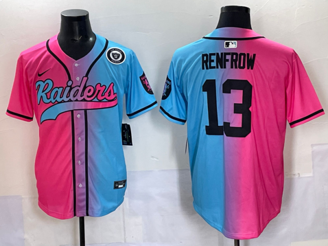 2025 MLB Las Vegas Raiders New Pattern Jersey