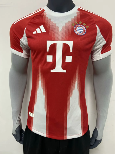 25-26 Bayern Home Special Edition Font Player Version Soccer Jersey (球员印特别版字体)