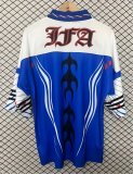 1998 Japan Blue Hip-Hop Version Retro Soccer Jersey
