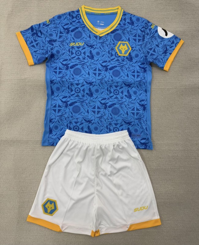 25-26 Wolves Third Adult Suit