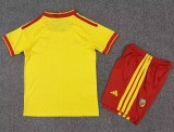 26-27 RC Lens Home Kids Soccer Jersey
