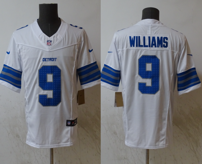 2025 NFL Lions New Pattern Jersey