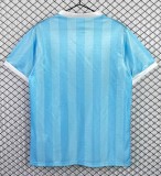 1990 Uruguay Home Retro Soccer Jersey