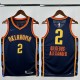 24-25 OKC Thunder GILGEOUS-ALEXANDER #2 Blue City Edition Top Quality Hot Pressing NBA Jersey