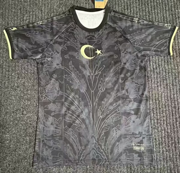 26-27 Turkey Black Special Edition Fans Soccer Jersey