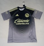 25-26 Club America Black GoalKeeper Fans Soccer Jersey