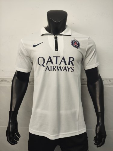 25-26 PSG White Special Edition Player Version Soccer Jersey