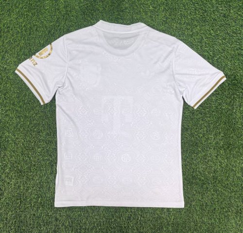 25-26 Bayern White 125th Anniversary Fans Version Soccer Jersey