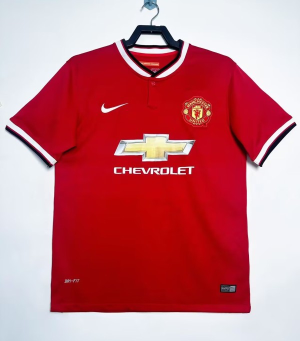 2014-2015 Man Utd Home Retro Soccer Jersey