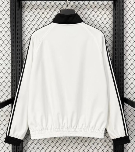 2026 Germany White Retro Windbreaker