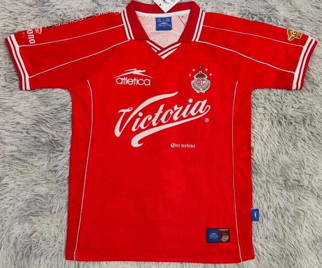 1999-2000 Toluca Home Retro Soccer Jersey
