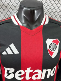25-26 River Plate Away Long Sleeve Player Version Soccer Jersey (长袖球员)