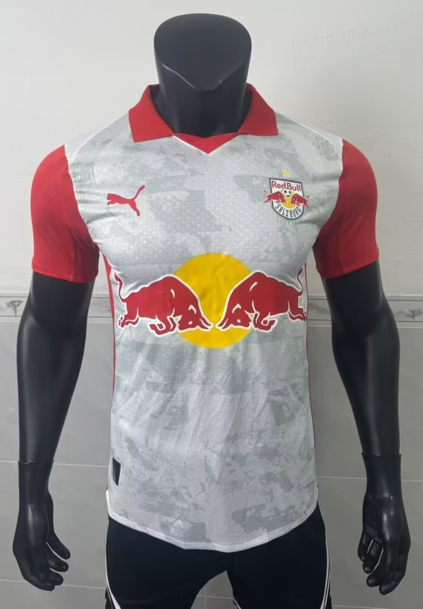 25-26 Salzburg Home Player Version Soccer Jersey