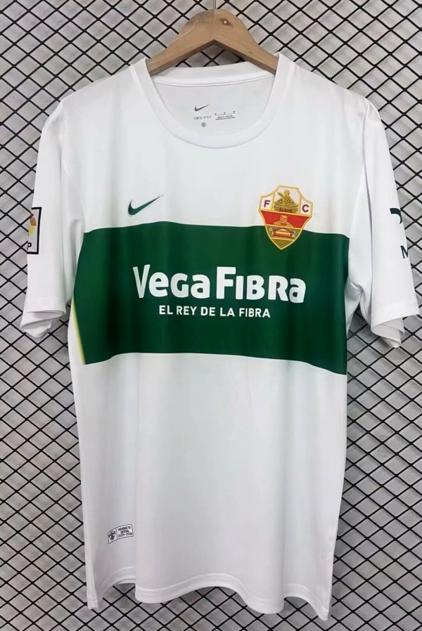 26-27 Elche Retro Version Fans Soccer Jersey