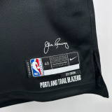 23-24 Trail Blazers AYTON #2 Black City Edition Top Quality Hot Pressing NBA Jersey