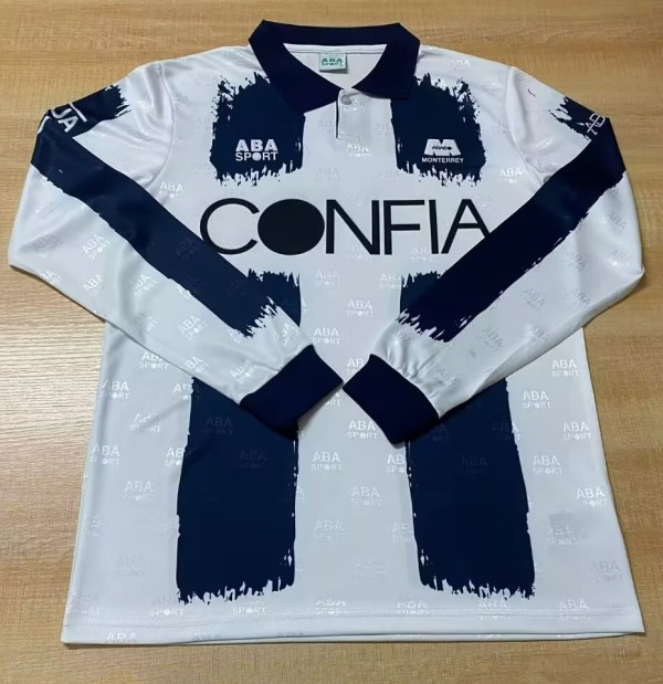 1995-1996 Monterrey Home Long Retro Soccer Jersey