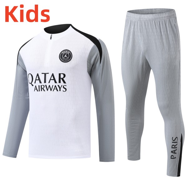 26-27 PSG High Quality Kids Half Pull Tracksuit