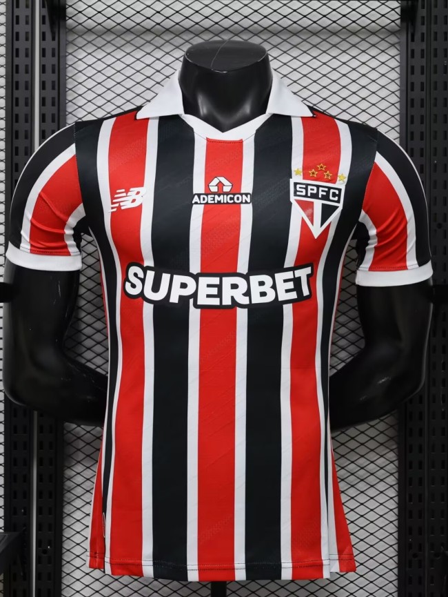 26-27 Sao Paulo Away Player Version Soccer Jersey