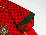 2004 Portugal Home Retro Soccer Jersey