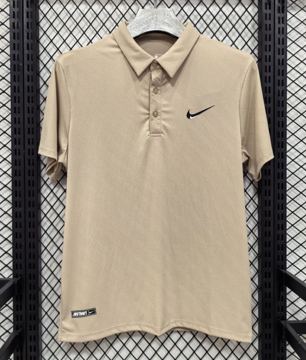 2026 NK Khaki High Quality Polo Short Sleeve
