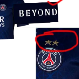 25-26 PSG Home Print 2 Star Champions of Europe 26 Player Version Soccer Jersey