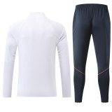 26-27 France High Quality Half Pull Tracksuit