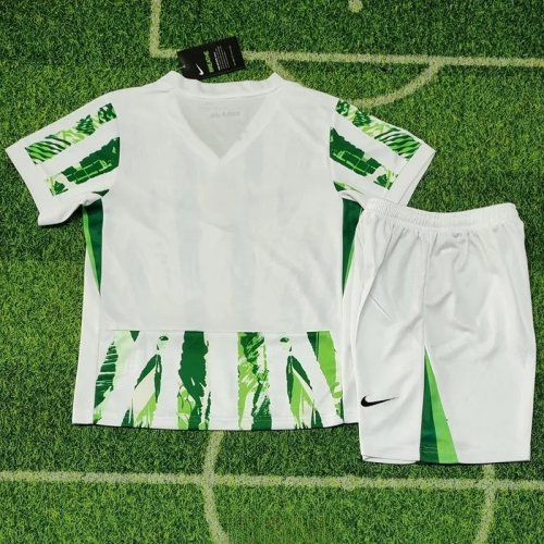 25-26 Nigeria Home Kids Soccer Jersey
