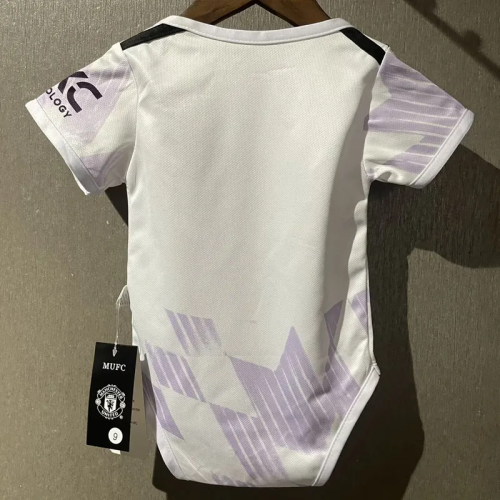25-26 Man Utd Away Baby Infant Crawl Suit