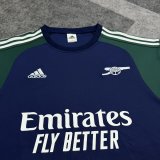 26-27 ARS Blue Short sleeves Loose And Thickened Hoody