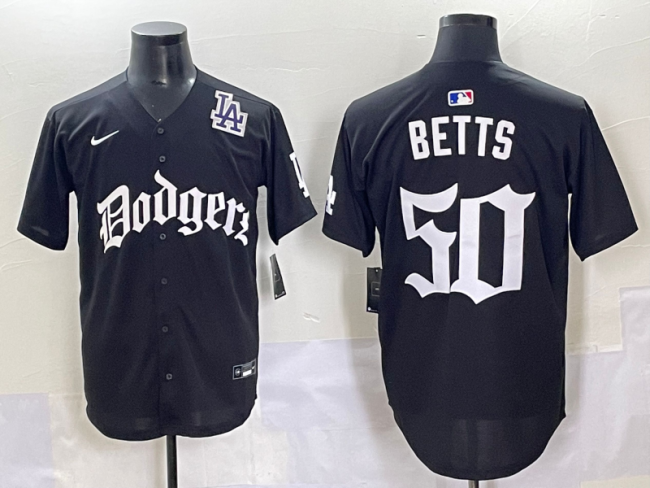 2025 MLB Los Angeles Dodgers New Pattern Jersey