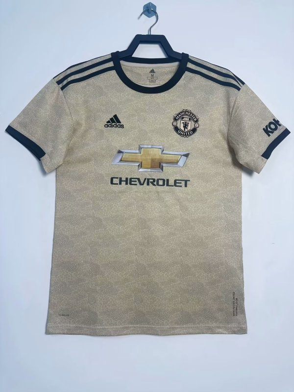 2019-2020 Man Utd Away Retro Soccer Jersey