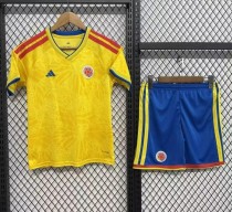 2026 World Cup Colombia Home Kids Soccer Jersey