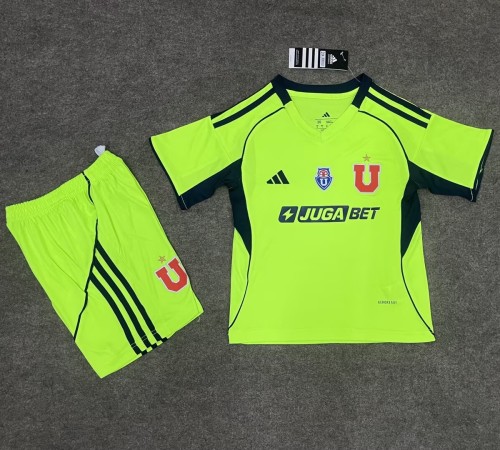25-26 Universidad De Chile Third Kids Soccer Jersey