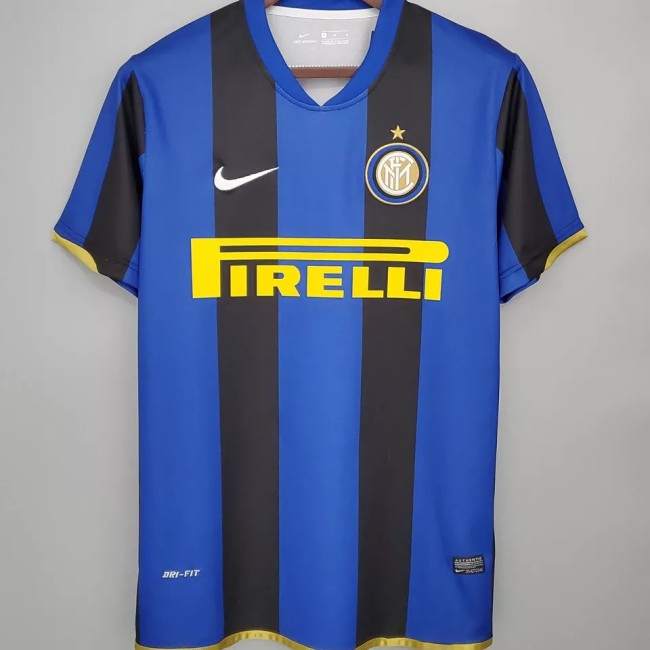 2008-2009 INT Home Retro Soccer Jersey(First Edition)